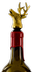 Gold Animal Head, Wine Pourer-Aerator - View 2