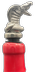 Wine Pourer-Aerator, Stainless Steel with Logo - View 5