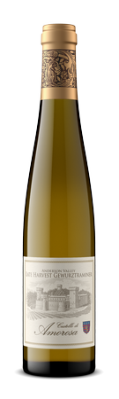 2010 LATE HARVEST GEWÜRZTRAMINER,  Anderson Valley