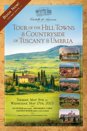 Tuscany Tour (Deposit) - May, 2023