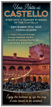 Una Notte al Castello, Guest - Friday 9.19.2025