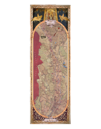 Napa Valley, Winery Map
