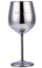 Stainless Steel, Wine Glass with Stem