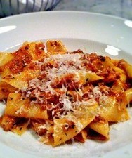 Pappardelle with Wild Boar Ragu